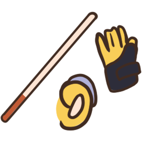 a white came, an ear with a hearing aid in it, and a hand wearing a wrist brace.
